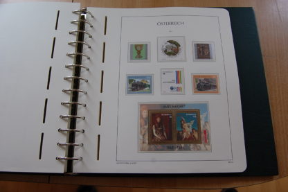 Österreich Briefmarkensammlung Von 2002 - 2012 postfrisch im Vordruckalbum