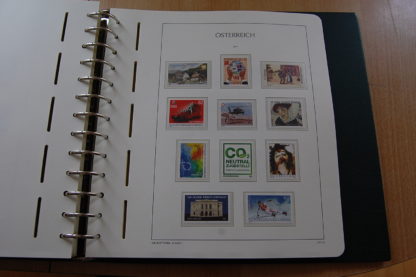 Österreich Briefmarkensammlung Von 2002 - 2012 postfrisch im Vordruckalbum