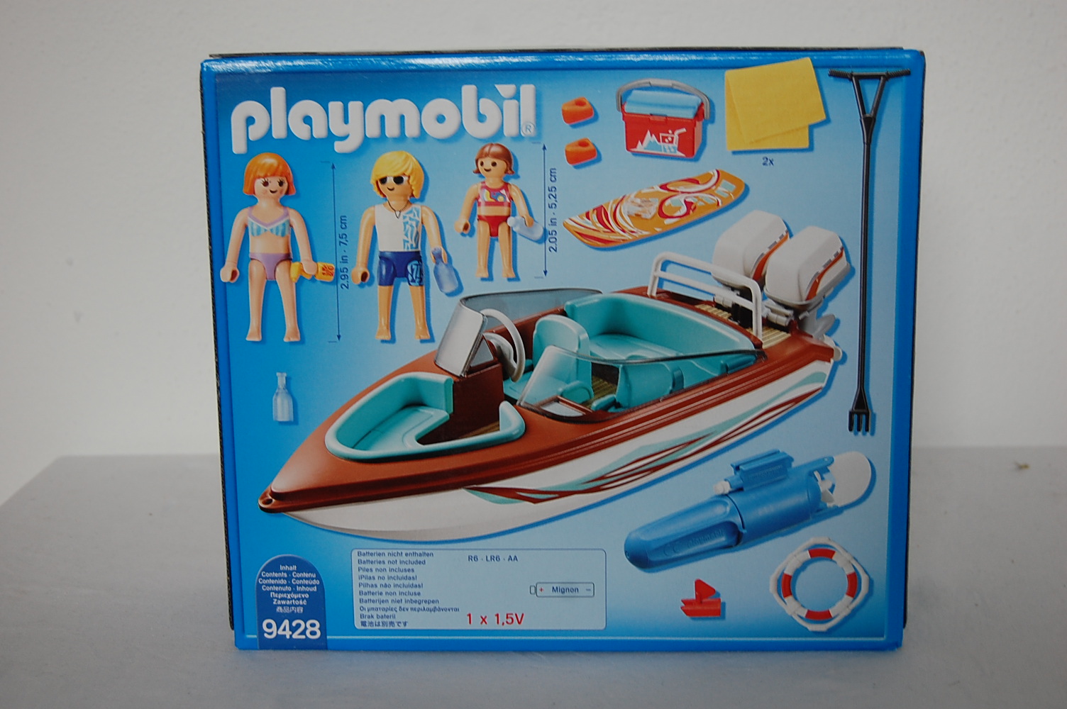 Playmobil 9428 Motorboot mit Unterwassermotor NEU/OVP 
