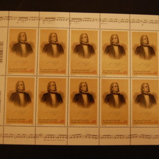 Österreich 2011 Franz Liszt Kleinbogen postfrisch ANK 2939