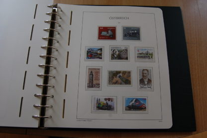 Österreich Briefmarkensammlung Von 2002 - 2012 postfrisch im Vordruckalbum