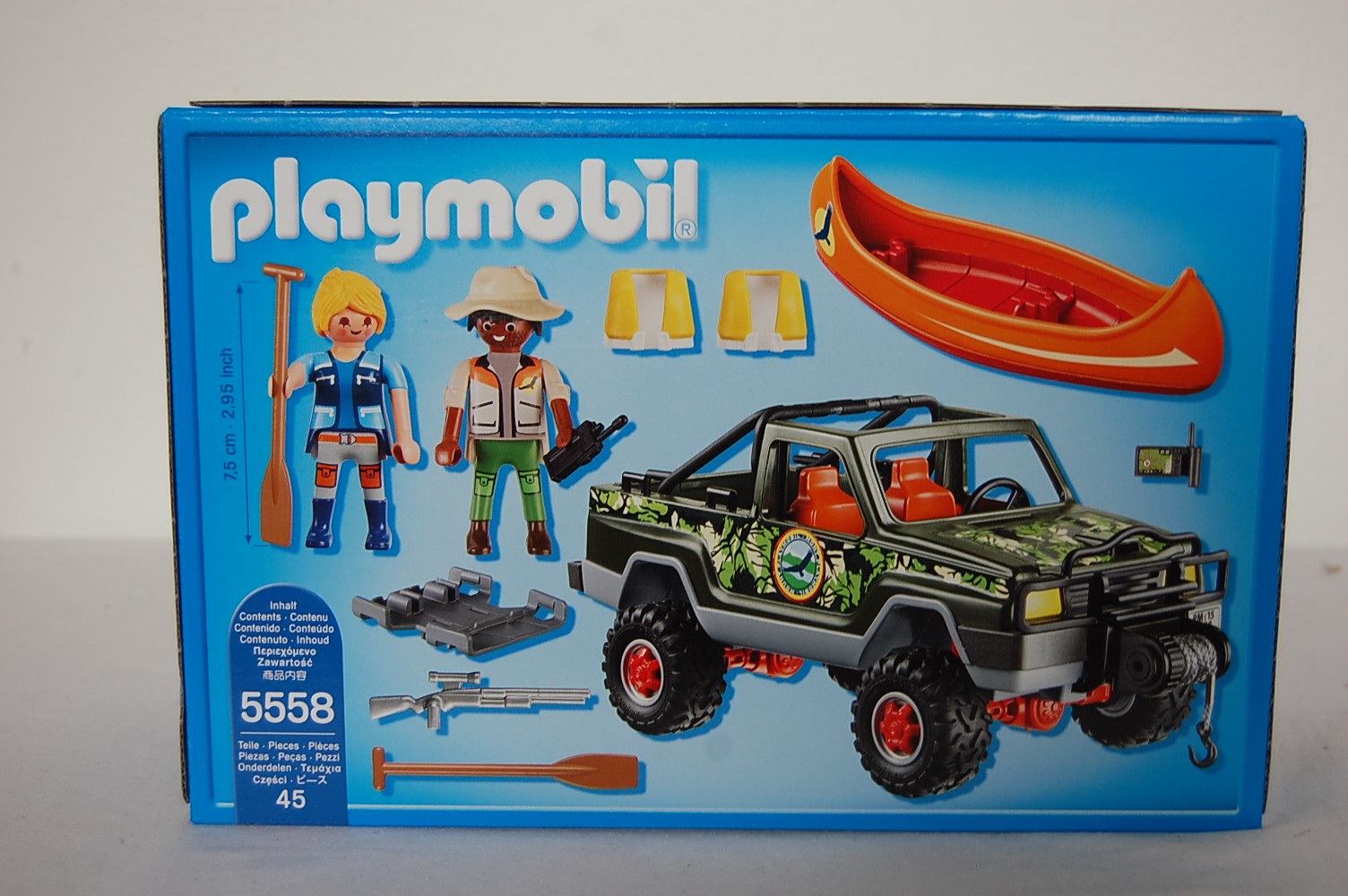 Playmobil Wildlife 5558 Adventure Pickup Truck 