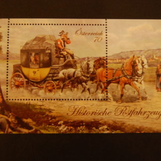 Österreich 2013 Block Historische Postfahrzeuge postfrisch ANK. 3126