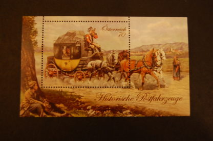 Österreich 2013 Block Historische Postfahrzeuge postfrisch ANK. 3126