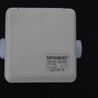 Mennekes Starkstromdose Typ 4125  16A Chremeweiß