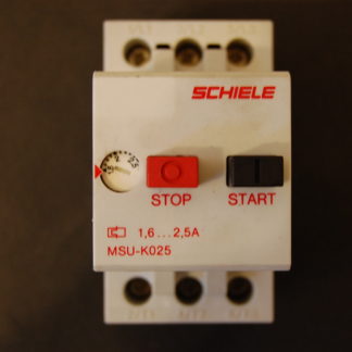 Schiele MSU K025 Motorschutzschalter 1,6 - 2,5