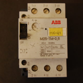 ABB M25-TM-0,6 Motorschutzschalter 0,4 - 0,6 A