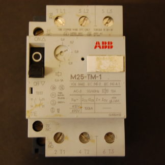 ABB M25-TM-1 Motorschutzschalter 0,6 - 1A