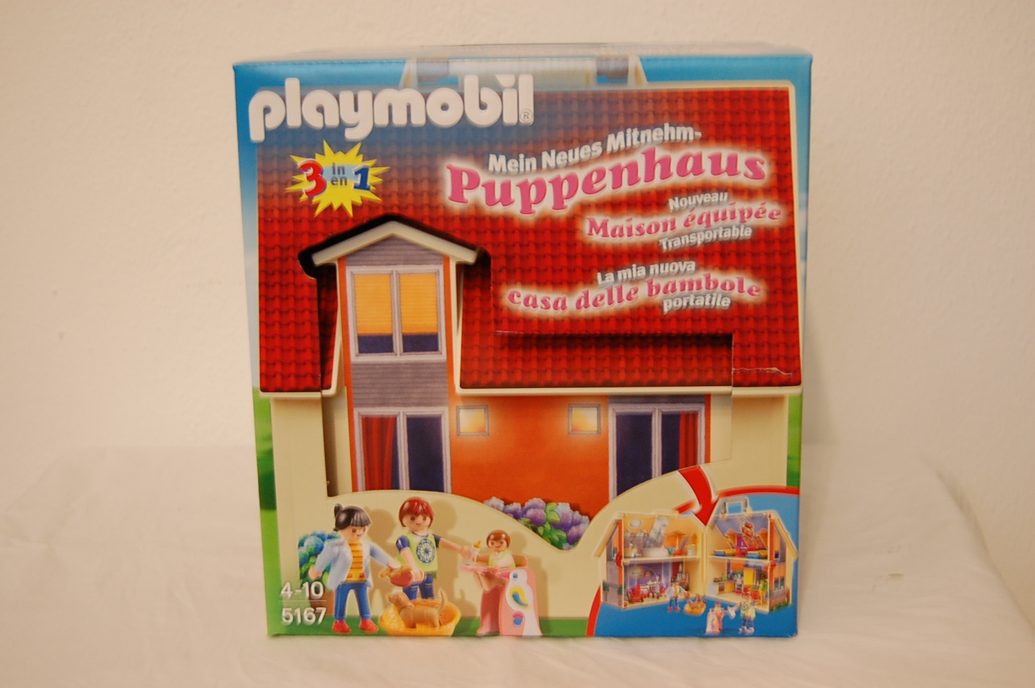 Playmobil 5167 Bricks Mein neues Mitnehm-Puppenhaus 