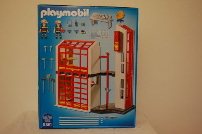 PLAYMOBIL 5361 Feuerwehrstation mit Alarm