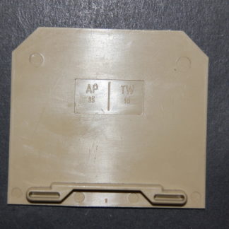 Weidmüller AP35 TW10 Abschlussplatte