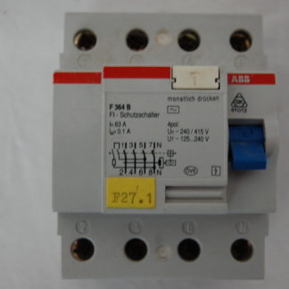 ABB FI Schutzschalter 364B  63A  01