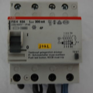 ABB Smissline FI Schutzschalter FIS 63 A   300mA