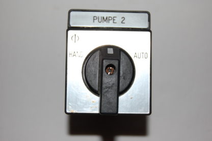 Kraus & Naimer Schalter CG8  A210  Pumpe 2 Hand - 0 - Auto