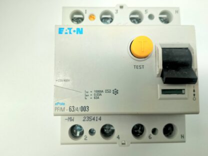 Eaton PFIM-63/4/003  MW235414 FI  Schutzschalter