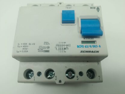 Schrack BCF0 63/4/003-A  BC036103  FI Schutzschalter