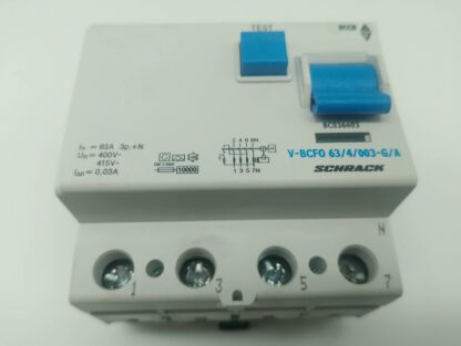 Schrack V-BCF0 63/4/003-G/A BC036603 FI  Schutzschalter