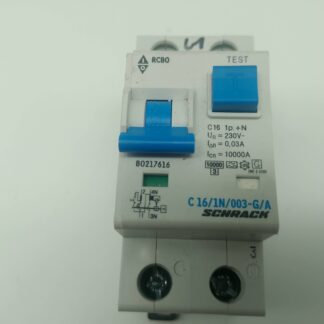 Schrack C16/1N/003-G/A  B0217616 FI/LS