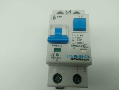 Schrack C16/1N/003-G/A  B0217616 FI/LS