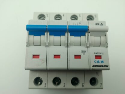 Schrack Sicherungsautomat C25/3N BM017825 – Bild 3