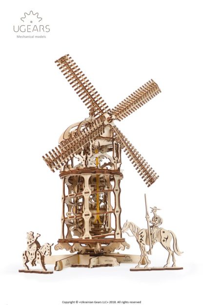 UGears Windmühle Don Quijote