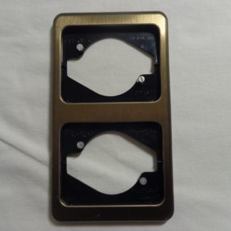 Berker 21367 Modul Star Modul MB Bronze 2fach Rahmen senkrecht