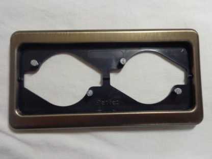 Berker 21878 Modul Star Modul MB Bronze 2fach Rahmen waagerecht