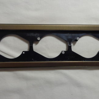 Berker 21437 Modul Star Modul MB Bronze 3fach Rahmen waagerecht