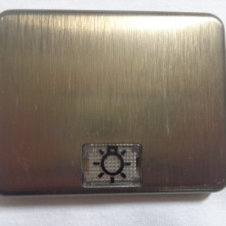 Berker 21830 Modul Star Schalter Wippe Bronze mit Licht Symbol