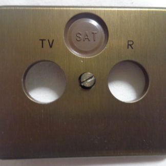 Berker 22706 Modul Star Zentralstück Antennensteckdose Bronze