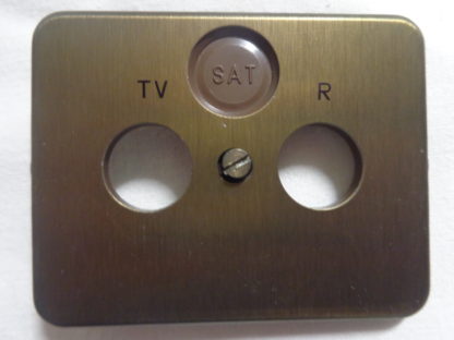 Berker 22706 Modul Star Zentralstück Antennensteckdose Bronze