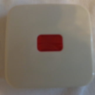 Busch und Jäger 2509-21 cremeweiß Wippe mit roten Symbol