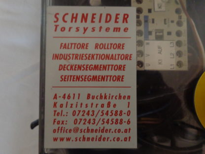 Elektromaten Torsteuerung 910 mit Pilztaste mit Bedienungsanleitung – Bild 3