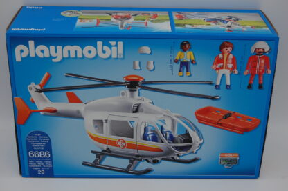 PLAYMOBIL 6686 Rettungshelikopter – Bild 2