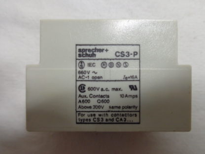 Sprecher + Schuh CS3-P-02 Hilfskontakt – Bild 2