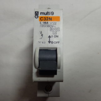 Merlin Gerin Multi9 C32 L16A 1pol. Sicherungsautomat