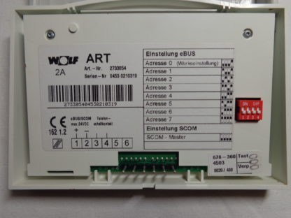 Wolf ART 2A Raumtemperaturregler – Bild 4