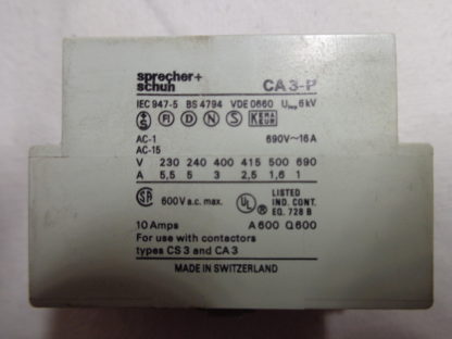 Sprecher & Schuh CA3-P-02 Hilfskontakt – Bild 2