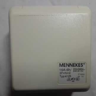 Mennekes Starkstromdose Typ 4125 16A Chremeweiß