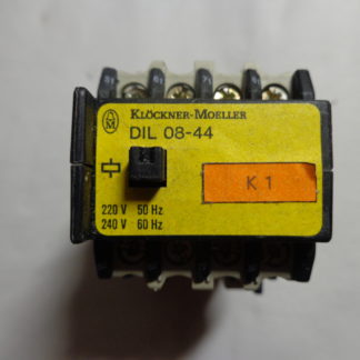 Klöckner Moeller DIL 08-44 Schütz 220V 50Hz / 240V 60Hz