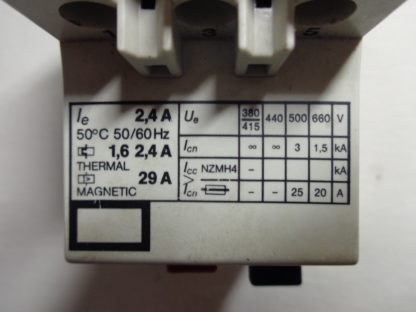 Klöckner Moeller PKZM 1-2,4 Motorschutzschalter – Bild 2