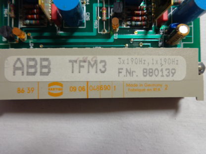 ABB TFM3  F.Nr. 880139 Leiterplatte / Platine – Bild 3