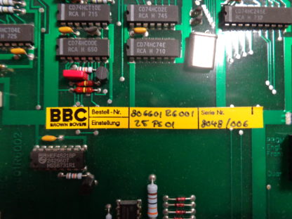 BBC GSNP806601R6002 25 PS 01 Leiterplatte / Platine – Bild 3