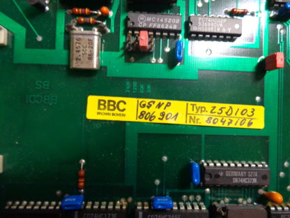 BBC GSNP 806901   25 DI 03 Leiterplatte / Platine – Bild 2