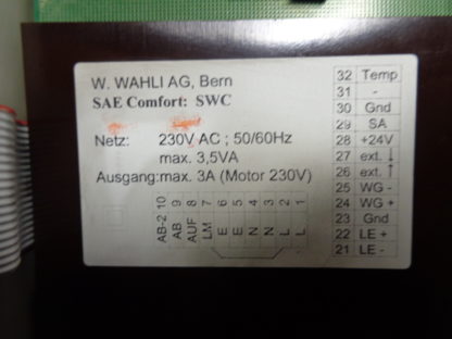 SAE - W. Wahli AG Storensteuerung – Bild 3