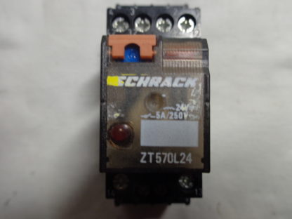 Schrack ZT 570L24 Relais mit Sockel