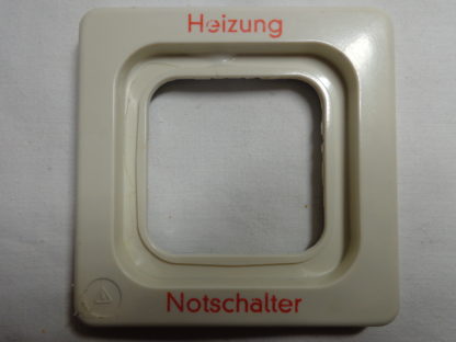 Busch und Jäger 2101 cremeweiß Allwetter Heizung - Notschalter