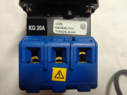Kraus & Naimer KG 20A 16A 500V SKS  T103/S-A395 Hauptschalter 0-1 rastend – Bild 2