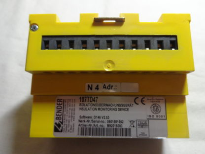 Bender 107TD47 Isolationsüberwachungsgerät D146 V2.53 B92016003 – Bild 2