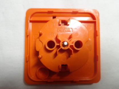 PEHA  80.6611 K ORANGE  Steckdose SCHUKO mit Klappdeckel Standard Ausführung – Bild 2
